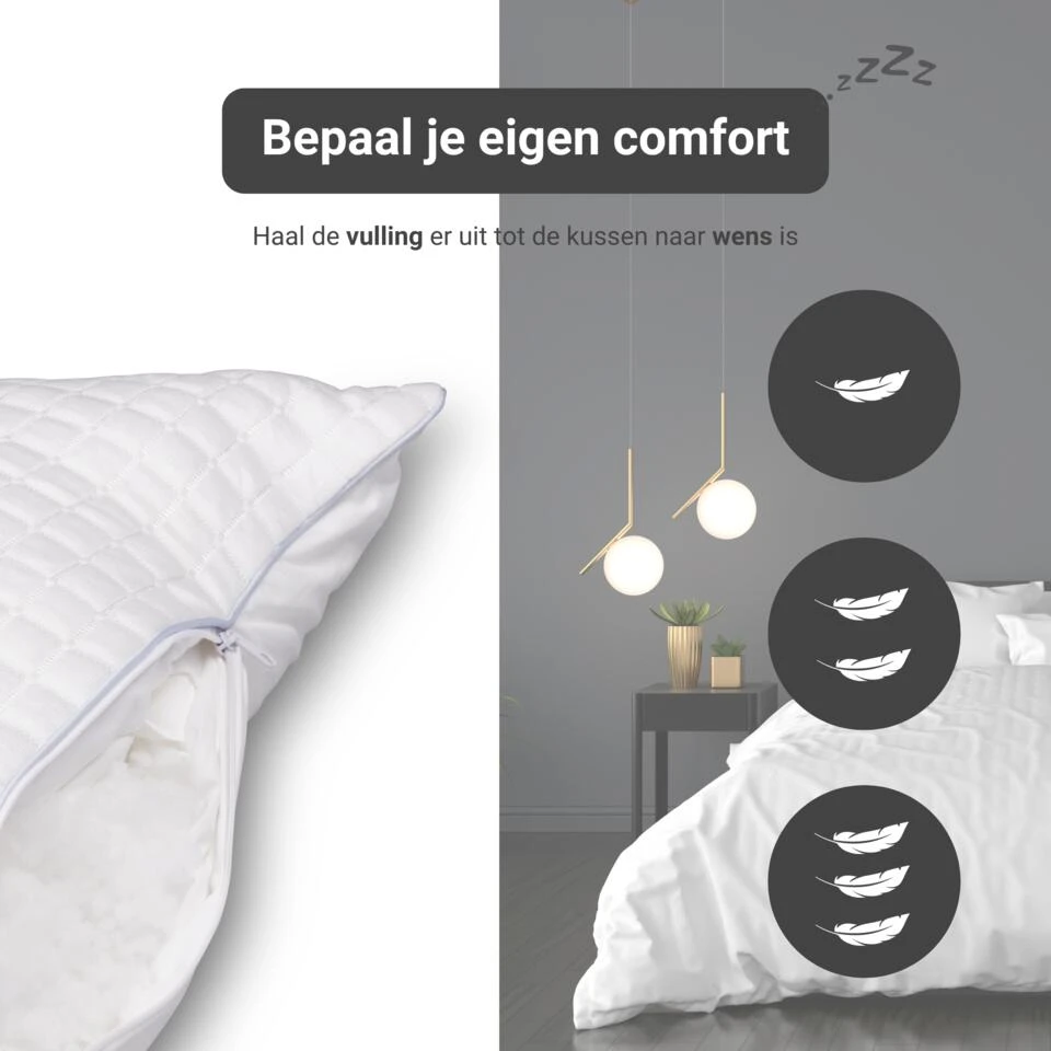 Troonz Verkoelend Hoofdkussen One - 80x80 Cm 5 Troonz Verkoelend Hoofdkussen One - 80x80 Cm - Afbeelding 3