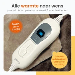 Goliving Elektrische Fleece Plaid - Verwarmende Fleecedeken - Elektrische Deken 15 Goliving Elektrische Fleece Plaid - Verwarmende Fleecedeken - Elektrische Deken -Bedden Bij Leen Bakker 6597c31b99814d26b53a6712c93c3fb2