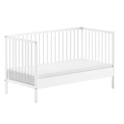 Peuterbed Dino 70x140cm - Verstelbaar - Wit Dennenhout -Bedden Bij Leen Bakker 66585c949c2849efa2dfa0e482a2dfda