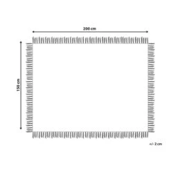 YERBENT - Bedsprei - Bruin - 150 X 200 Cm - Katoen 9 YERBENT - Bedsprei - Bruin - 150 X 200 Cm - Katoen -Bedden Bij Leen Bakker 66ee26d0cc44462b96213638a210dfc0