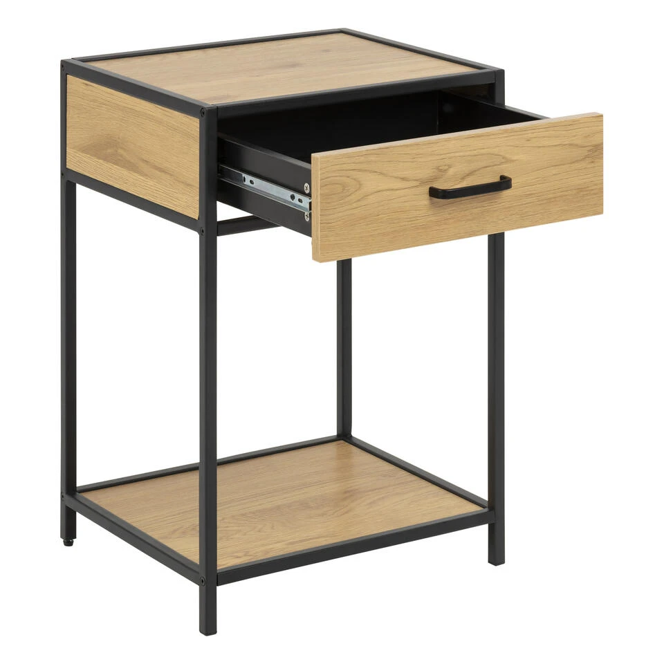 Sohome Nachtkastje Joannie - Met 1 Lade 5 Sohome Nachtkastje Joannie - Met 1 Lade - Afbeelding 3