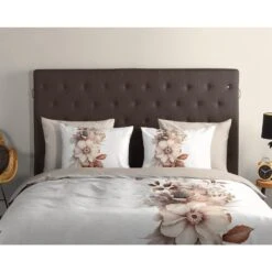 Good Morning Dekbedovertrek "bloemen/ Rustig" - Ecru - (140x200/220 Cm) - Katoen -Bedden Bij Leen Bakker 6bc77ac4c7284098ba817482ec0194c8