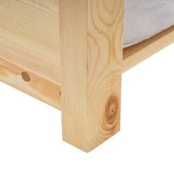 CRILLON - Onderschuifbed - Lichtbruin - 90 X 200 - Hout -Bedden Bij Leen Bakker 6e32b9b23ae447678c9a79be0085db31
