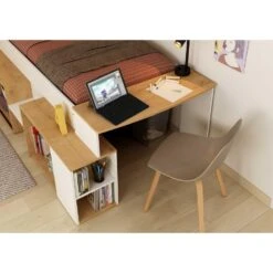 Halfhoogslaper Gaby Met Bureau - 118x239x96 Cm - Wit/eik 16 Halfhoogslaper Gaby Met Bureau - 118x239x96 Cm - Wit/eik -Bedden Bij Leen Bakker 6fbbad6383c84df1b07e652fc7ed2042