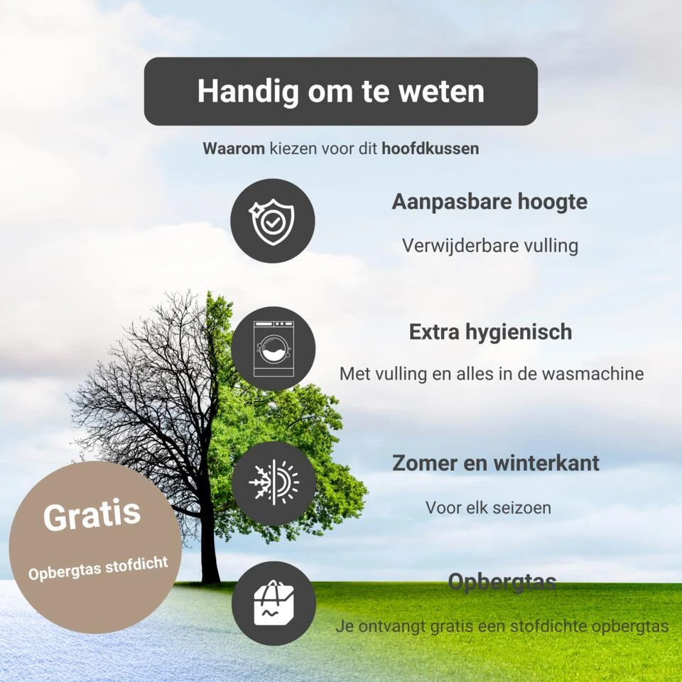 Troonz Hoofdkussen One - Verkoelend - 40x80 Cm 7 Troonz Hoofdkussen One - Verkoelend - 40x80 Cm - Afbeelding 5