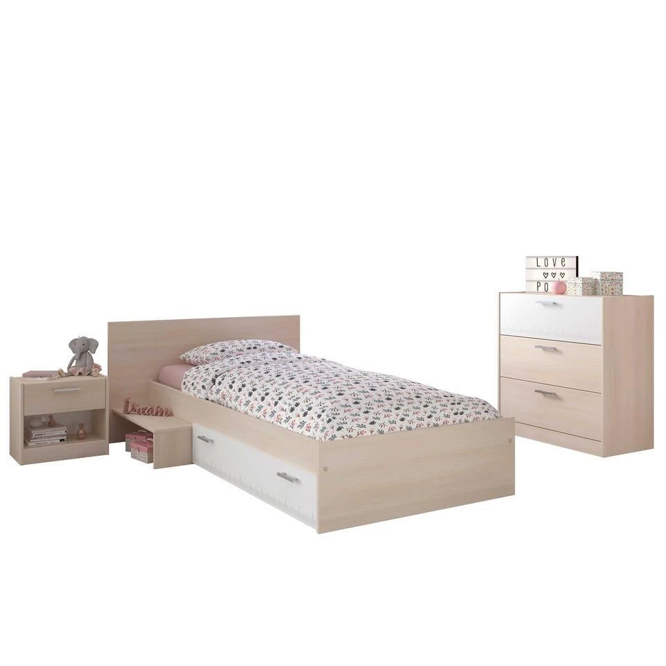 Kinderbed Charly 90x200 Met Bedlade 9 Kinderbed Charly 90x200 Met Bedlade - Afbeelding 7