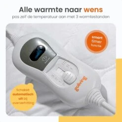Goliving Elektrische Onderdeken - 1-Persoons - Warmtedeken - Elektrische Deken 15 Goliving Elektrische Onderdeken - 1-Persoons - Warmtedeken - Elektrische Deken -Bedden Bij Leen Bakker 7455c2a256b14f2c960ffb593158aed5