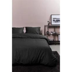 Ambiante Cotton Uni Dekbedovertrek - 260x200/220 - Zwart -Bedden Bij Leen Bakker 7c9886264d62434588132ca930432b16