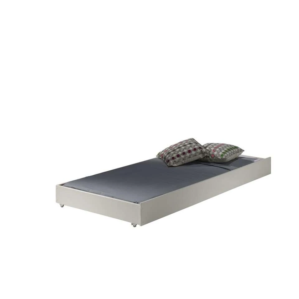 Vipack Stapelbed Pino Met Onderbed - Wit - 140x103x208 Cm 6 Vipack Stapelbed Pino Met Onderbed - Wit - 140x103x208 Cm - Afbeelding 4