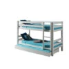 Vipack Stapelbed Pino Met Onderbed - Wit - 140x103x208 Cm