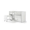 Vipack Halfhoogslaper Bonny Met Bureau - Wit - 121x96x207 1 Vipack Halfhoogslaper Bonny Met Bureau - Wit - 121x96x207 -Bedden Bij Leen Bakker 81013476