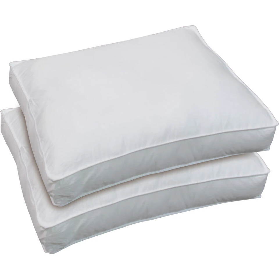 Polydaun Hoofdkussenset Sanel Anti-allergeen - 60x50x10 Cm 4 Polydaun Hoofdkussenset Sanel Anti-allergeen - 60x50x10 Cm - Afbeelding 2
