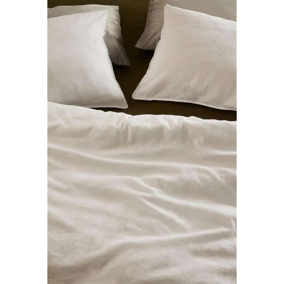 At Home By Beddinghouse Dekbedovertrek Easy - Zand - 140x200/220 Cm 4 At Home By Beddinghouse Dekbedovertrek Easy - Zand - 140x200/220 Cm - Afbeelding 2