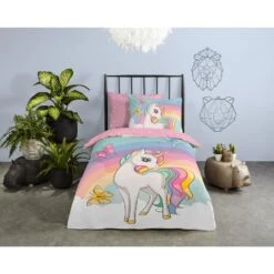Good Morning Kinderdekbedovertrek Sweet Unicorn -Bedden Bij Leen Bakker 8a125cd2b4864cd28e2667024a3bd5e6