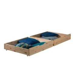 Vipack Stapelbed Pino Met Opberglades - Grenenhout - 182x105,3x209,3 Cm -Bedden Bij Leen Bakker 90100698 0300