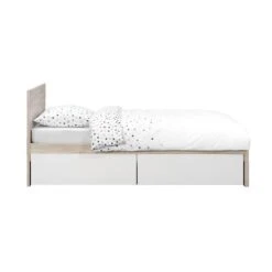 Bed Tempo Incl. Ladenset - Eikenkleur - 90x200 Cm