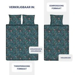 Ten Cate Katoenen Dekbedovertrek - 240x200/220 Cm - Evie -Bedden Bij Leen Bakker 90ffdc5f78c547f3bacdede90f664164
