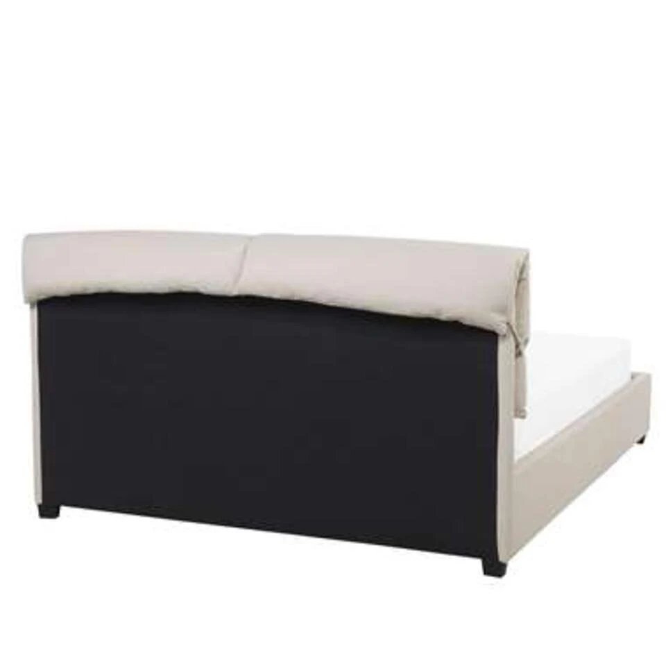 BELFORT - Tweepersoonsbed - Beige - 140 X 200 Cm - Polyester 8 BELFORT - Tweepersoonsbed - Beige - 140 X 200 Cm - Polyester - Afbeelding 6