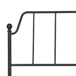 MAURESSAC - Tweepersoonsbed - Zwart - 180 X 200 Cm - Metaal -Bedden Bij Leen Bakker 923d5433c4404fce9cd199113bee9377