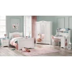 Merkloos Rustic Meisjesbed Meisjeskamer 200 X 100 Cm -Bedden Bij Leen Bakker 989d853a0e60485abc442ae7c2d18d0d