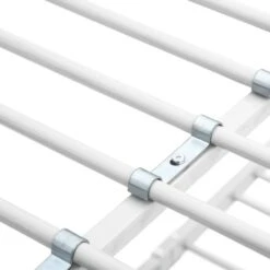 VidaXL - Stapelbed Met Latten - Wit - Metaal - 140x200 Cm/90x200 Cm -Bedden Bij Leen Bakker a9ddd56be6194d45b46f63752035f193