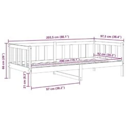 VidaXL - Bedbank - Naturel - Grenenhout - 90x200 Cm 17 VidaXL - Bedbank - Naturel - Grenenhout - 90x200 Cm -Bedden Bij Leen Bakker afed8dd6710d4a94ab2583de5f89171c