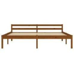 VidaXL - Bed Frame - Honingbruin - Massief Grenenhout - 180x200 Cm -Bedden Bij Leen Bakker b15b19c210e845f9ab16b0f6e9858a96