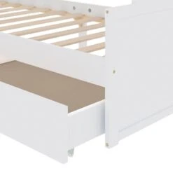 VidaXL - Bed Frame Met Lades - Wit - Massief Grenenhout - 90x200 Cm -Bedden Bij Leen Bakker b4432e2229b145ba897578a61b18d694
