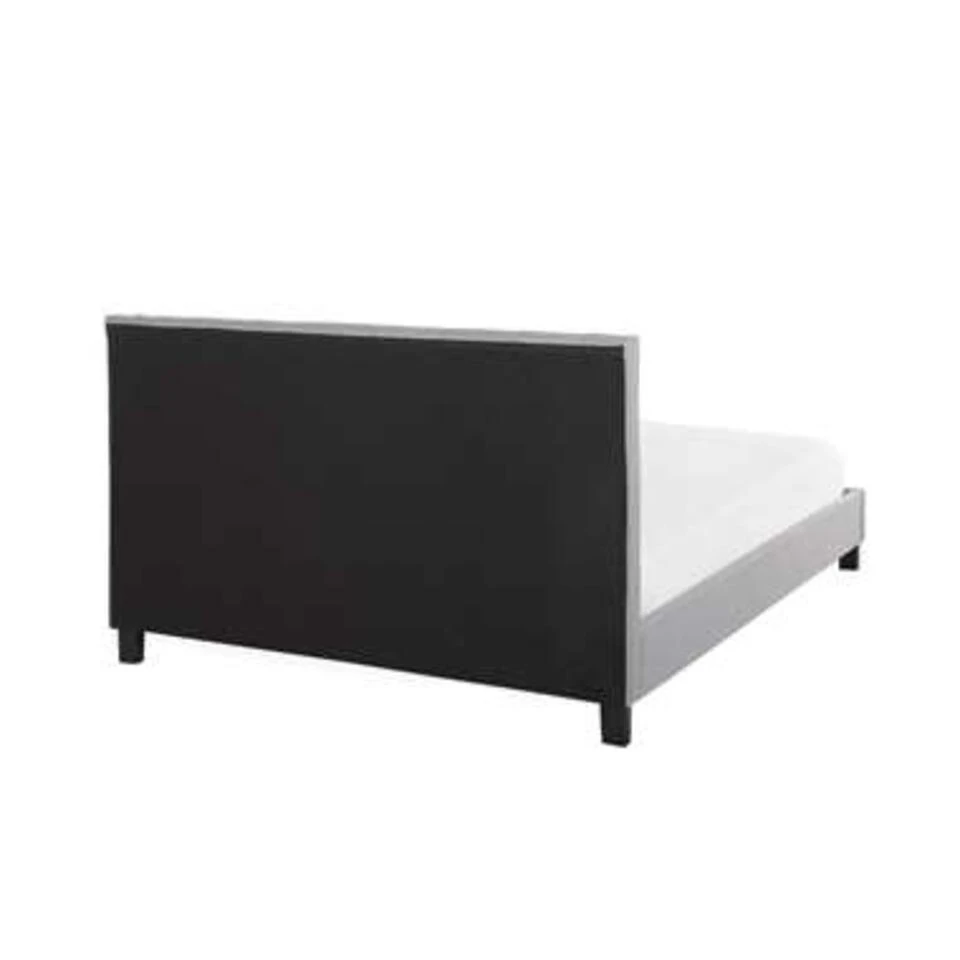 POITIERS - Tweepersoonsbed - Lichtgrijs - 140 X 200 Cm - Polyester 6 POITIERS - Tweepersoonsbed - Lichtgrijs - 140 X 200 Cm - Polyester - Afbeelding 4