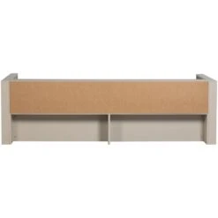 WOOOD Carter Bedbank - Grenenhout - Dust/Beige - 90x200 -Bedden Bij Leen Bakker b9178223518c42deab8d53baac9428ff