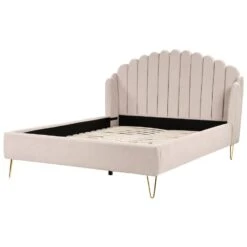 AMBILLOU - Bed - Lichtbeige - 160 X 200 Cm - Polyester -Bedden Bij Leen Bakker bac8f70a882f4e7f96f5a8133acc296a