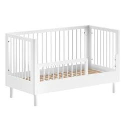 Babybed Forrest 70 X 140cm - Verstelbaar - Wit Beukenhout -Bedden Bij Leen Bakker bf35f63667154be981099afe8a74f9d0