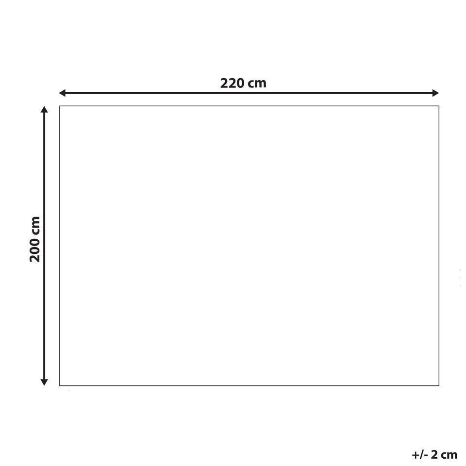 CHAGYL - Bedsprei - Taupe - 200 X 220 Cm - Katoen 6 CHAGYL - Bedsprei - Taupe - 200 X 220 Cm - Katoen - Afbeelding 4