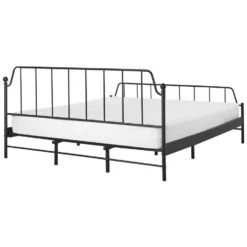 MAURESSAC - Tweepersoonsbed - Zwart - 180 X 200 Cm - Metaal -Bedden Bij Leen Bakker c71164d0d95a4d7085314e112874e6bf