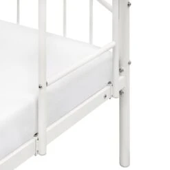 CHARTRES - Stapelbed - Wit - 90 X 200 Cm - Metaal -Bedden Bij Leen Bakker ce9bdd1c907a4b8f9b9cb784dae4770d