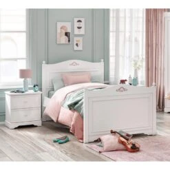 Merkloos Rustic Meisjesbed Meisjeskamer 200 X 100 Cm -Bedden Bij Leen Bakker d129d55dd1d64129943b51c3eb6f5761