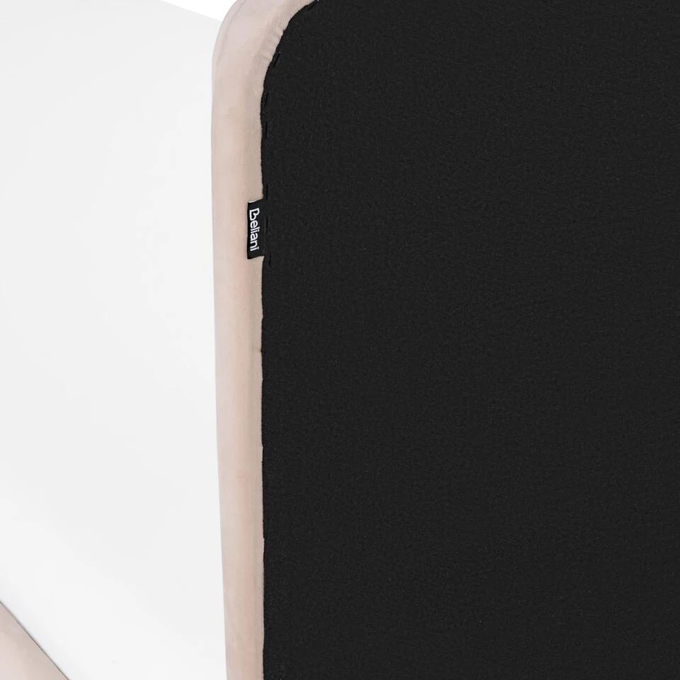 CORSAINT - Eenpersoonsbed - Beige - 90 X 200 Cm - Fluweel 12 CORSAINT - Eenpersoonsbed - Beige - 90 X 200 Cm - Fluweel - Afbeelding 10