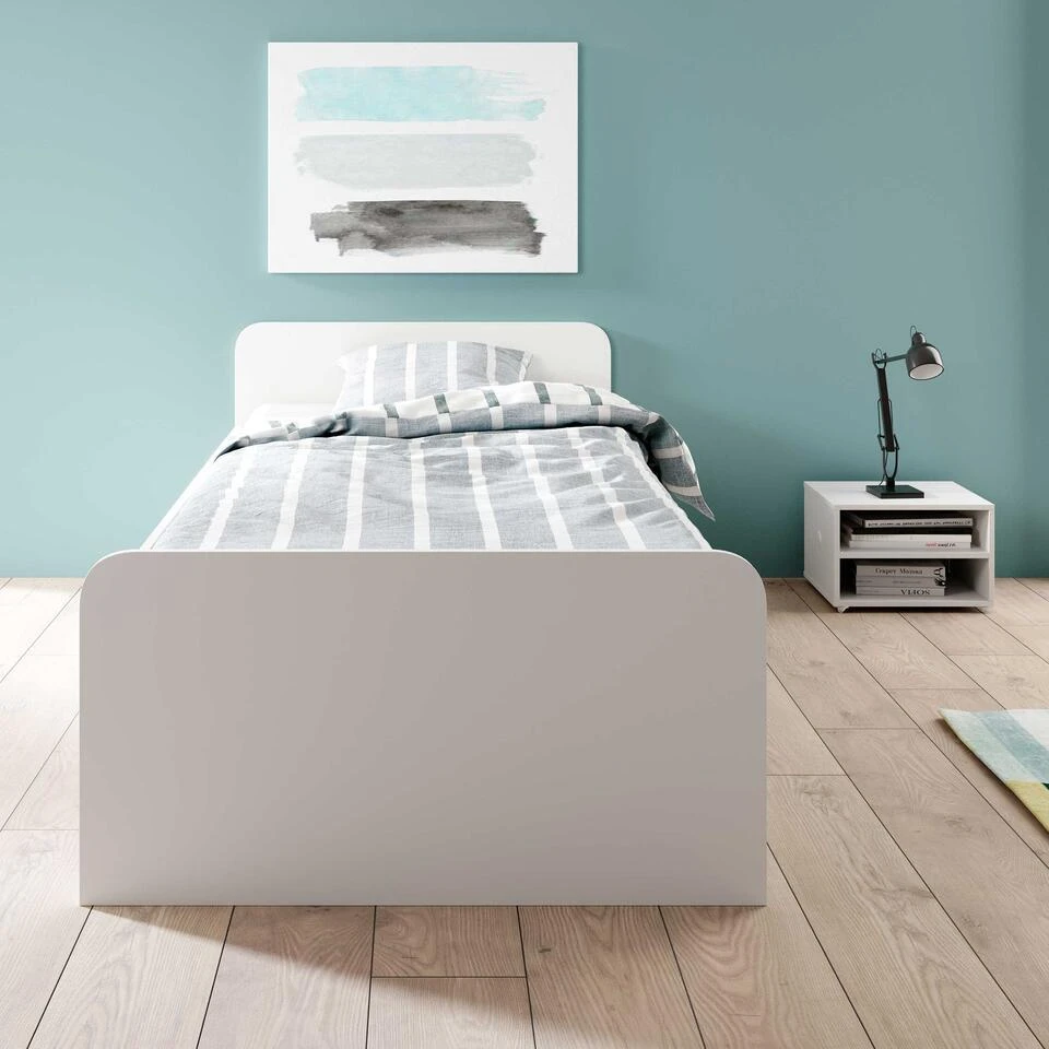 Bed Barko 90x200 Met 3 Lades - Wit 8 Bed Barko 90x200 Met 3 Lades - Wit - Afbeelding 6