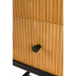 Housecraft Living Coztilla Bijzettafel/ Nachtkastje Zwart/ Bruin -Bedden Bij Leen Bakker da6f69313c98424eaa988b41aadac121