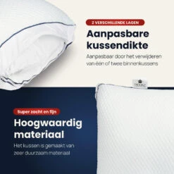 Troonz Hoofdkussen Dreamscape Plus - Ergonomisch - 60 X 70 16 Troonz Hoofdkussen Dreamscape Plus - Ergonomisch - 60 X 70 -Bedden Bij Leen Bakker dbedf4f1e32c4d64b4e5e22bd028ed62