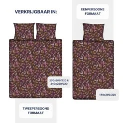 Ten Cate Katoenen Dekbedovertrek - 140x200/220 Cm - Kendra -Bedden Bij Leen Bakker dd10c5a217544a3793fbd00b985897cb