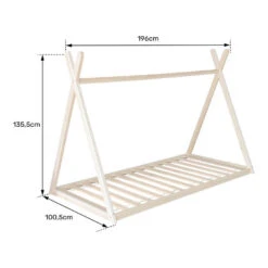 Happy Garden Bed VALENTIN - Wit - Hout 13 Happy Garden Bed VALENTIN - Wit - Hout -Bedden Bij Leen Bakker e1417db4126948d081cb3ed89ec2590f 1