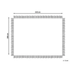 YERBENT - Bedsprei - Grijs - 200 X 220 Cm - Katoen -Bedden Bij Leen Bakker e3d7eb6253814267b9b79275251ddcec