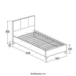 Merkloos HOME DELUXE LED Bed ASTEROID Zwart 90 X 200 Cm -Bedden Bij Leen Bakker e42b9f8c40ec4ba29d5685216fa1eea4