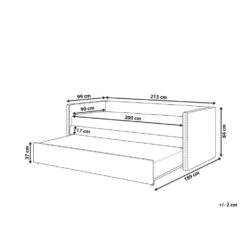TROYES - Slaapbank - Beige - Fluweel 16 TROYES - Slaapbank - Beige - Fluweel -Bedden Bij Leen Bakker e5653685cb6c4468aee56f8c0b35a2eb 2