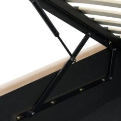 ANET - Bed Met Opbergruimte - Beige - 90 X 200 Cm - Fluweel -Bedden Bij Leen Bakker e6e66d2d8fc8497dbb4ac70ba9dbef8c