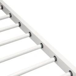 CHARTRES - Stapelbed - Wit - 90 X 200 Cm - Metaal -Bedden Bij Leen Bakker e6e67fca5ebf4f45bd3f7a2c6976b666
