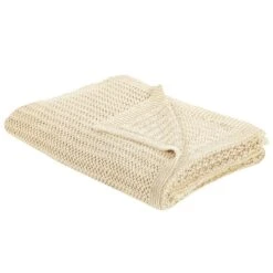 ILEN - Bedsprei - Beige - 150 X 200 Cm - Katoen -Bedden Bij Leen Bakker e77981d24239400885def2dc02baf504