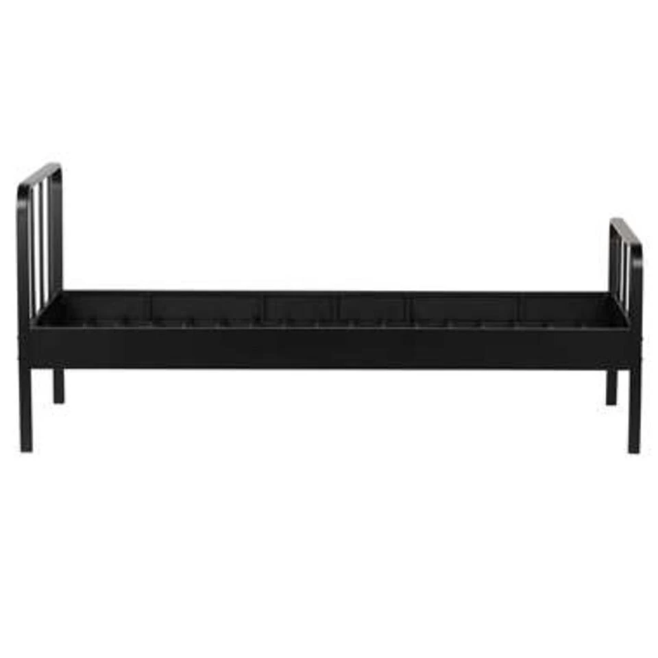 WOOOD Mees Bed - Metaal - Zwart - 90x208x95 9 WOOOD Mees Bed - Metaal - Zwart - 90x208x95 - Afbeelding 7