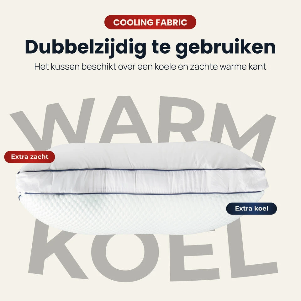 Troonz Hoofdkussen Dreamscape Plus - Ergonomisch - 60 X 70 10 Troonz Hoofdkussen Dreamscape Plus - Ergonomisch - 60 X 70 - Afbeelding 8